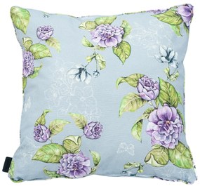 Perna de exterior MADISON BLOSSOM 50x50 cm, albastru