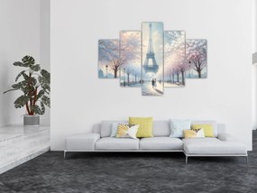 Tablou - Pictură din Paris (150x105 cm)