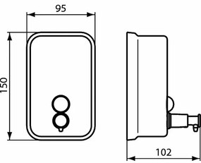 Dozator sapun Ideal Standard IOM