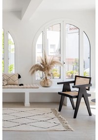 Covor crem lavabil/țesut manual din bumbac 140x200 cm Bereber Beige – Lorena Canals