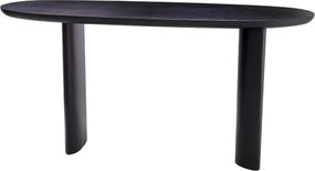 Consola moderna design LUX Lindner negru