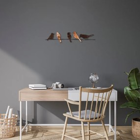 Accesoriu Decorativ de Perete Muhabbet, Metal