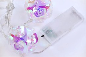 Lumini decorative Blossom Magic 10 LED, alb cald, temporizat