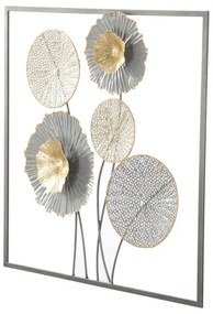 Decorațiune metalică pentru perete Mauro Ferretti Squity, 50 x 50 cm