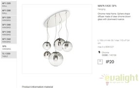 Lustra design modern MAPA FADE SP5 140759