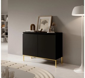 Dulap Bennasi B2  (negru + auriu). 1098848