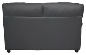 Canapea LUXOR 2L fixa, 2 locuri, gri deschis, 171x95x95 cm