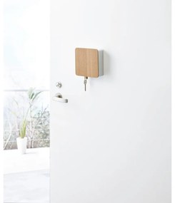 Dulap pentru chei cu ușă din placaj Yamazaki Rin, alb