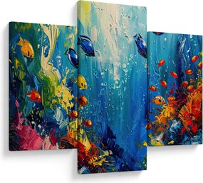 Tablou - Pictura lumii subacvatice (90x60 cm)