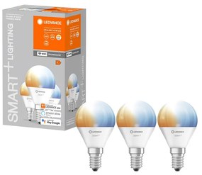 SET 3x Bec de iluminat cu LED SMART + E14/5W/230V 2700K-6500K - Ledvance