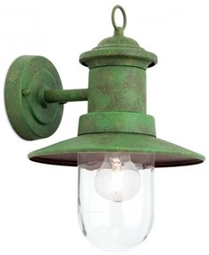 Aplica de iluminat exterior stil clasic LEONIE verde vintage