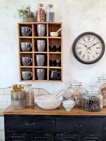 Cutie din lemn reciclat cu 12 compartimente – Grimaud
