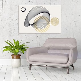 Tablou - Forme geometrice N⁰3 (90x60 cm)