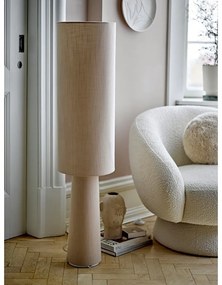 Lampadar în culoare naturală cu abajur textil (înălțime 120 cm) Emmie – Bloomingville