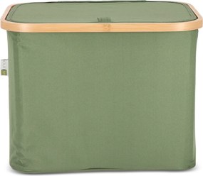 Cos pentru rufe NOLVIO 40 L, verde