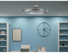 Lustră LED dimabilă aplicată LED/72W/230V 3000-6500K crom + telecomandă