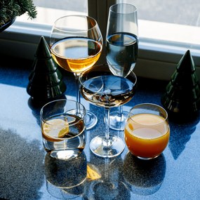 Pahare de şampanie, set de 6, 280 ml, gri deschis fumuriu, LILO TIP 2