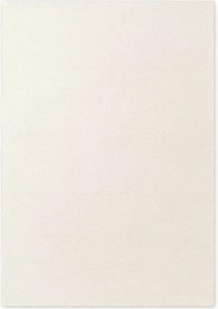 Covor crem țesut manual din lână 200x290 cm Puristic Knots – Elle Decoration