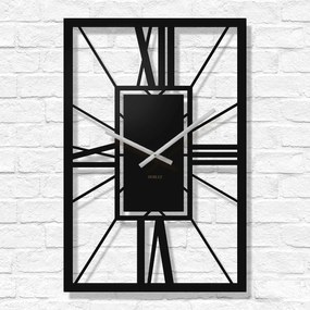 DUBLEZ | Ceasuri romane din lemn - Arch Deco