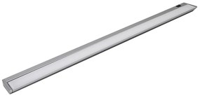 LED Lampă design minimalist LED/15W/230V argintiu