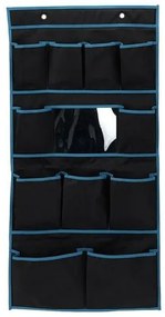 Organizator suspendat cu compartimente Redcliffs 45 x 90 cm, negru