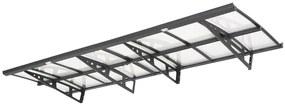 Copertină pentru ușă Kassel 100 x 300 cm CoverTech antracit