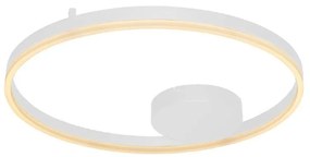 Lustra LED aplicata design modern geometric HALO 60 WH
