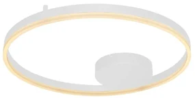 Lustra LED aplicata design modern geometric HALO 60 WH