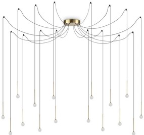Lustra LED design minimalist Lucciola sp16 cupru