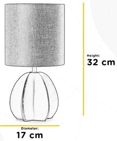 Lampă de masă ONLI CARAMBOLA 1xE14/6W/230V albastră
