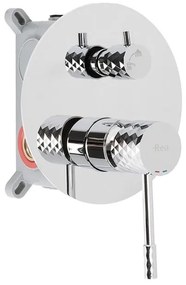 Set de dus incastrat Rea Lungo Diamond crom + BOX