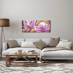 Tablou - Flori de magnolie (120x50 cm)
