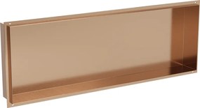 Mexen X-Wall-NR raft în nișă fără colier 90 x 30 cm, cupru periat - 19C1903010