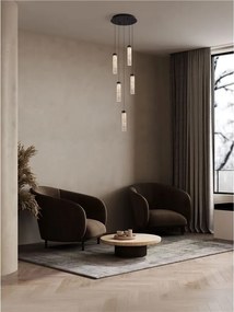 Lustra LED suspendata stil modern ZELON