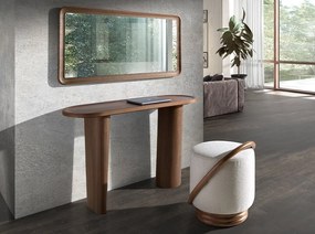 Oglinda decorativa design LUX Rectangular Walnut