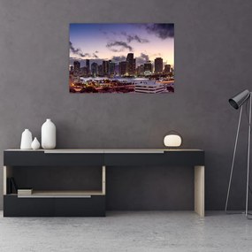 Tablou - zgârie norii unui oraș mare (90x60 cm)