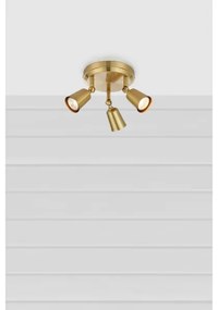 Markslöjd 108980 - Spot aplicat TINY, 3 x GU10, 7W, 230V, alamă