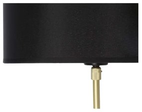 Lampadar TEGOLA 1xE27/60W/230V negru/auriu