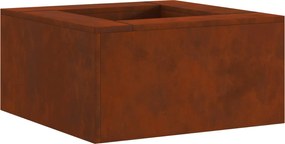 vidaXL Cuptor de foc Maro 60 x 60 x 30 cm Oțel rezistent de intemperii