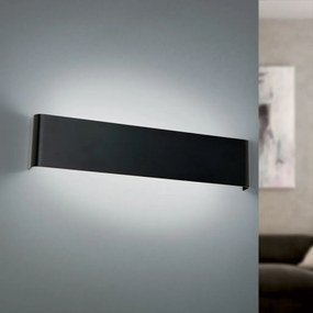 Aplica de perete LED iluminat ambiental ACCENT negru