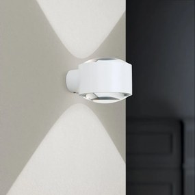 Aplica LED iluminat ambiental up/down IP65 TATRA alba