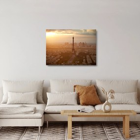 Tablou pe sticlă - Turnul Eiffel (70x50 cm)