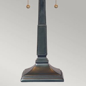 Elstead QZ-STEPHEN-TL - Lampă de masă Tiffany STEPHEN 2xE27/60W/230V