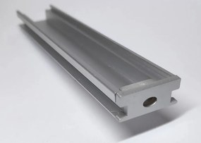Profil Banda LED de Pardoseala, Incastrat (ST), Aluminiu + Alb, 2m