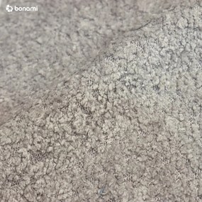 Canapea gri extensibilă cu tapițerie din stofă bouclé 215 cm Patti – Bonami Selection