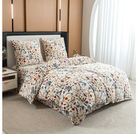 Lenjerie cocolino HERBALIS crem Dimensiune lenjerie de pat: 70 x 90 cm | 140 x 200 cm