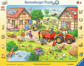 PUZZLE MICA MEA FERMA, 24 PIESE - RAVENSBURGER (RVSPC06582)