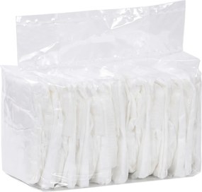 PawHut Scutece pentru câini masculi, 48 bucăți cu bandă elastică reglabilă, 62x20 cm, Alb | Aosom Romania