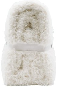 Pătură crem din blană artificială 220x240 cm Mouton – douceur d'intérieur