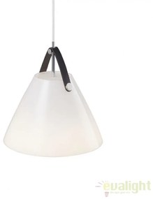Lustra / Pendul design nordic Strap 27 alb opal 84313001 DFTP